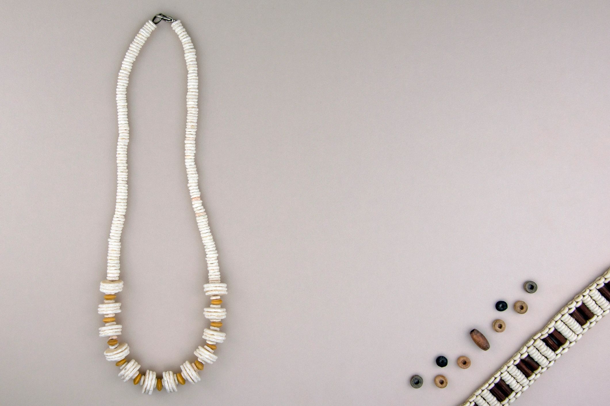 Flat lay of assorted jewellery pieces